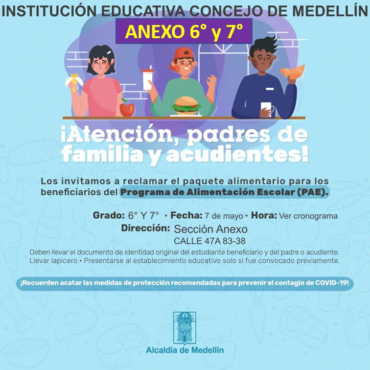 invitación PAE 2 Anexo 6y7